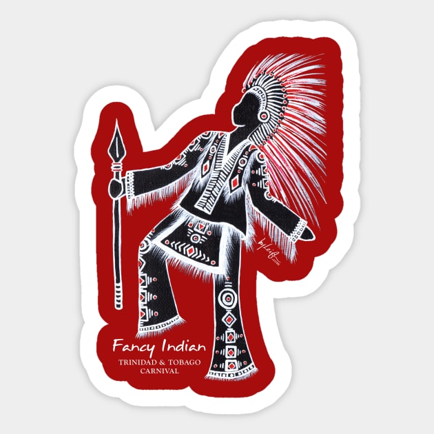 Fancy Indian too Sticker by @byleighart